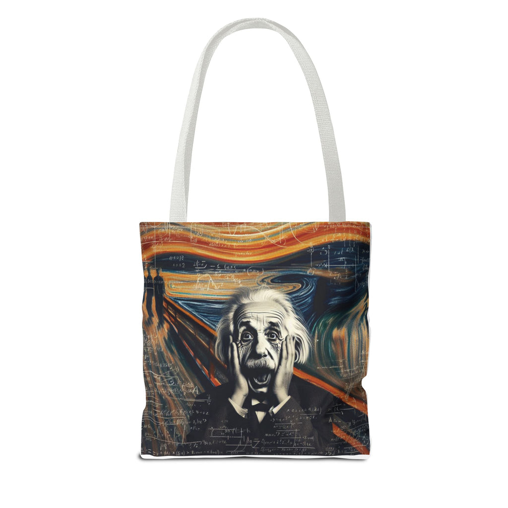 Funny Einstein Tote Bag (AOP) Bags Lady Women Mom Outdoor Style Fashion Gift New