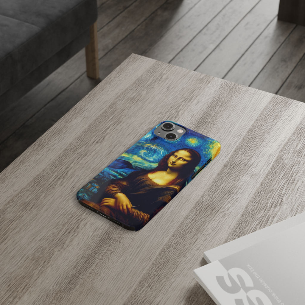 Funny Mona Lisa Phone Cases Van Gogh Starry Night Case Unique Gift iPhone 17 New