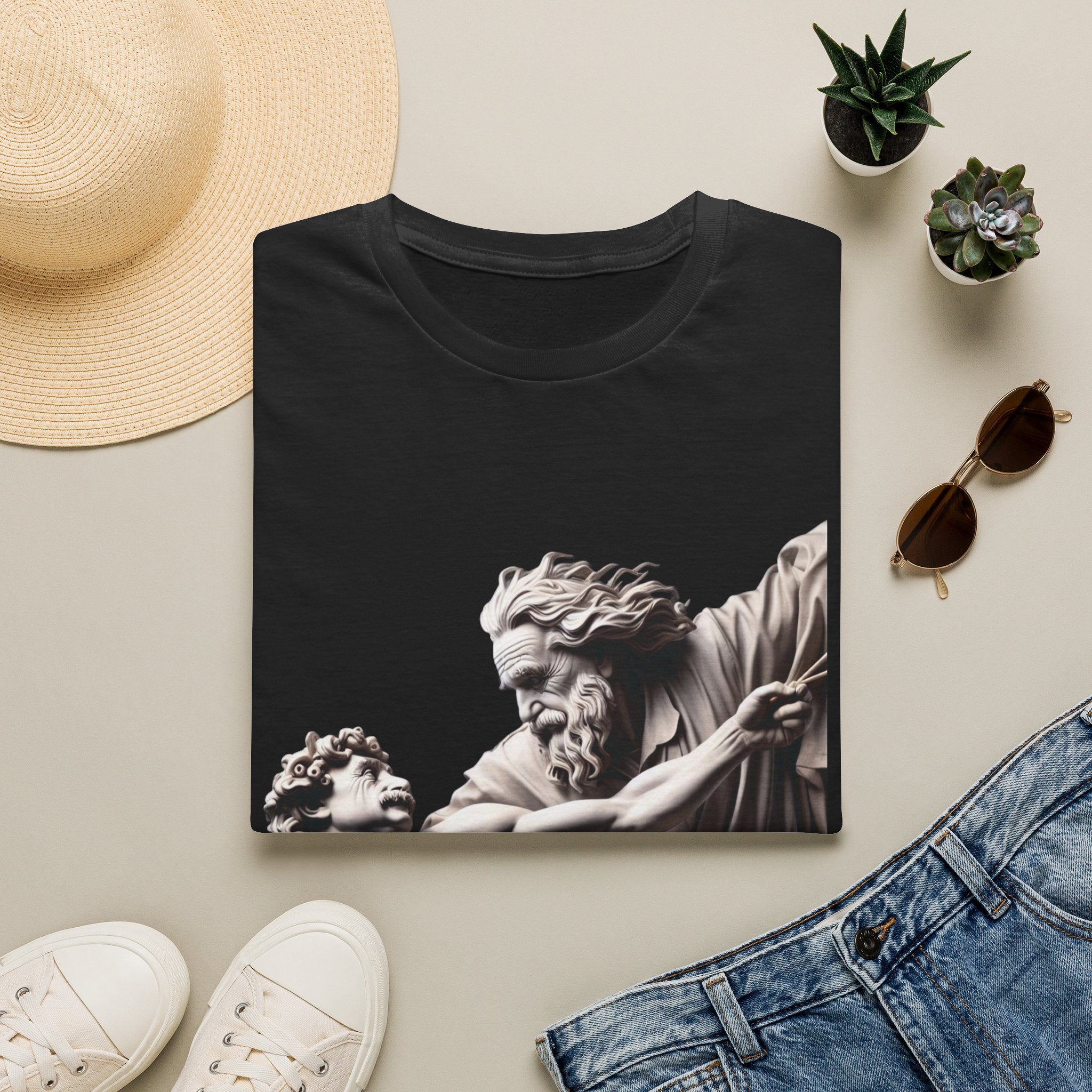 Funny Albert Einstein Unisex Softstyle T-Shirt Unique Gift Cotton T-shirt Art