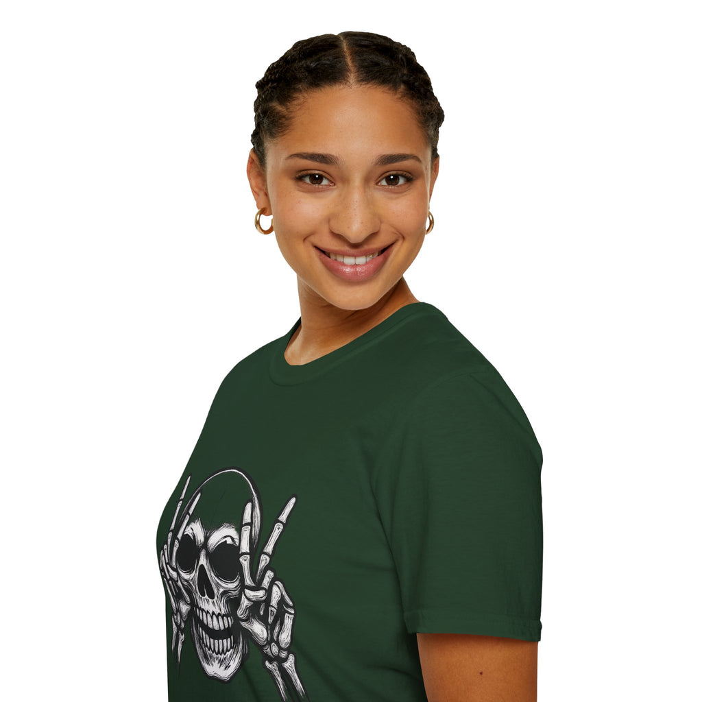 Mens Skull T-shirt Graphic Tees Skeleton Apparel Clothing Skulls Accessories Best Gift