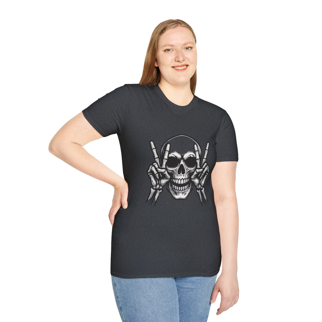 Mens Skull T-shirt Graphic Tees Skeleton Apparel Clothing Skulls Accessories Best Gift