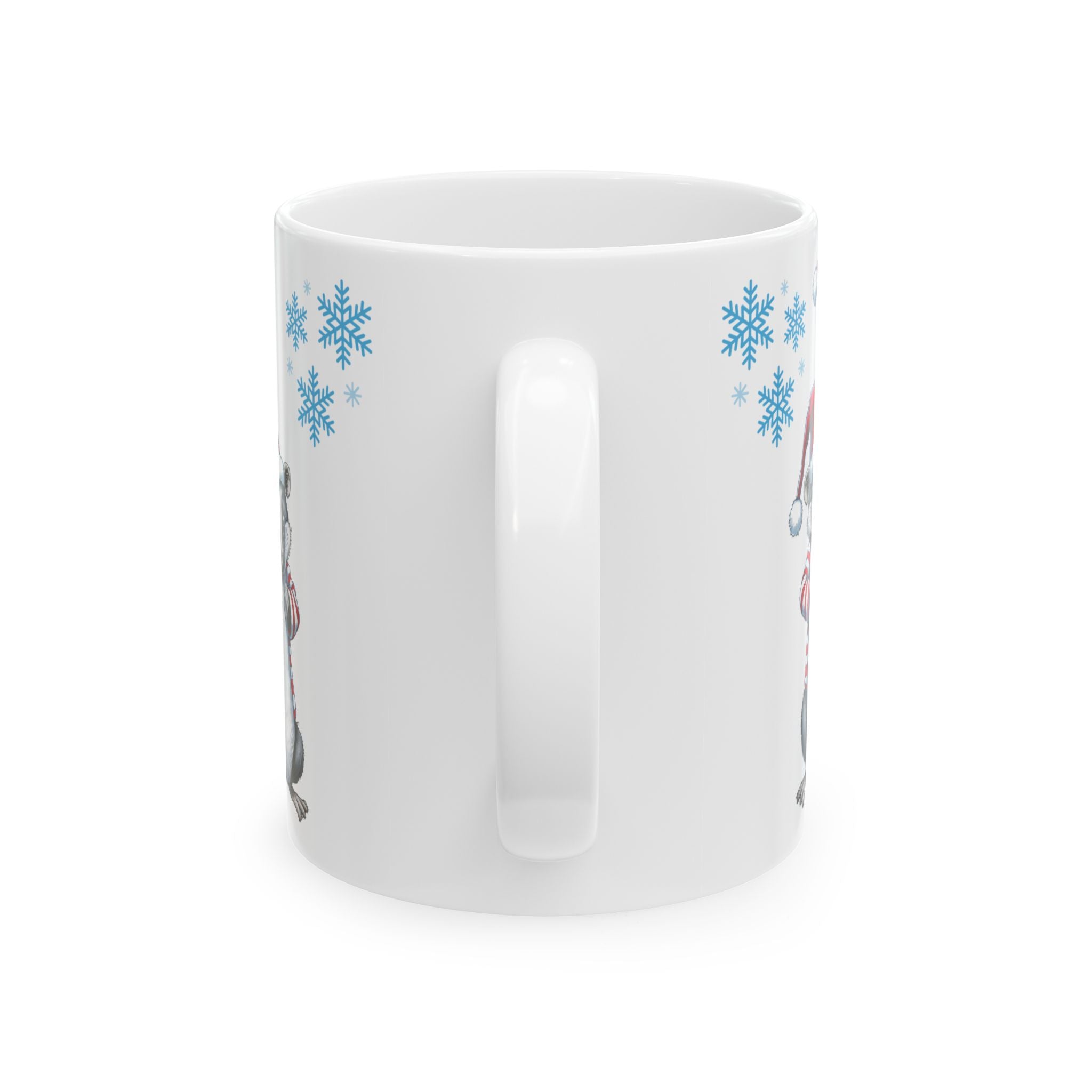 Christmas Mug Fitchew Mug Unique Funny Animal Mug Cute Coffee Cup Holiday Gift