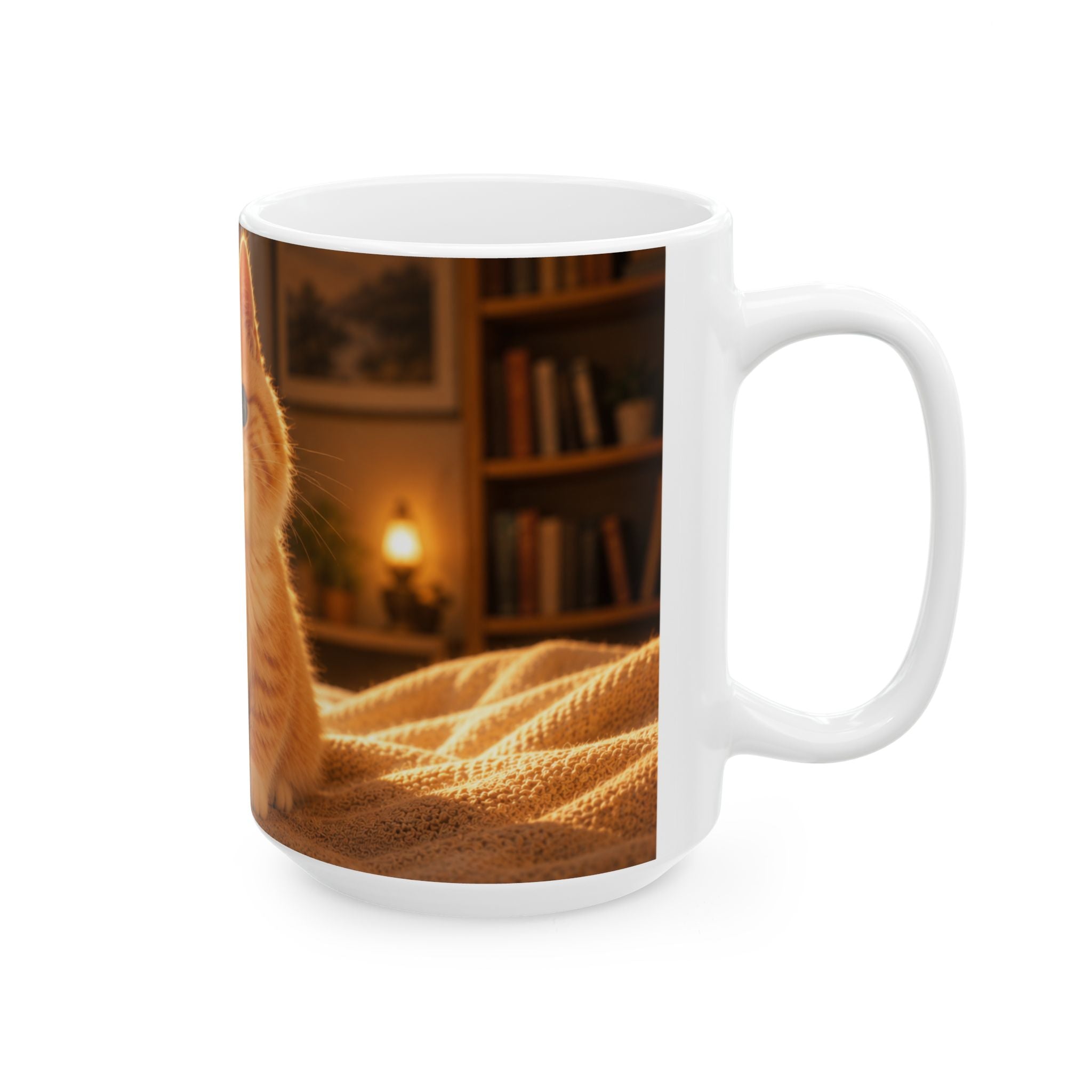3D Animated Cute Cat Mug Coffee Cup Ceramic Mug 11oz 15oz Unique Gift Kids Cat Lovers