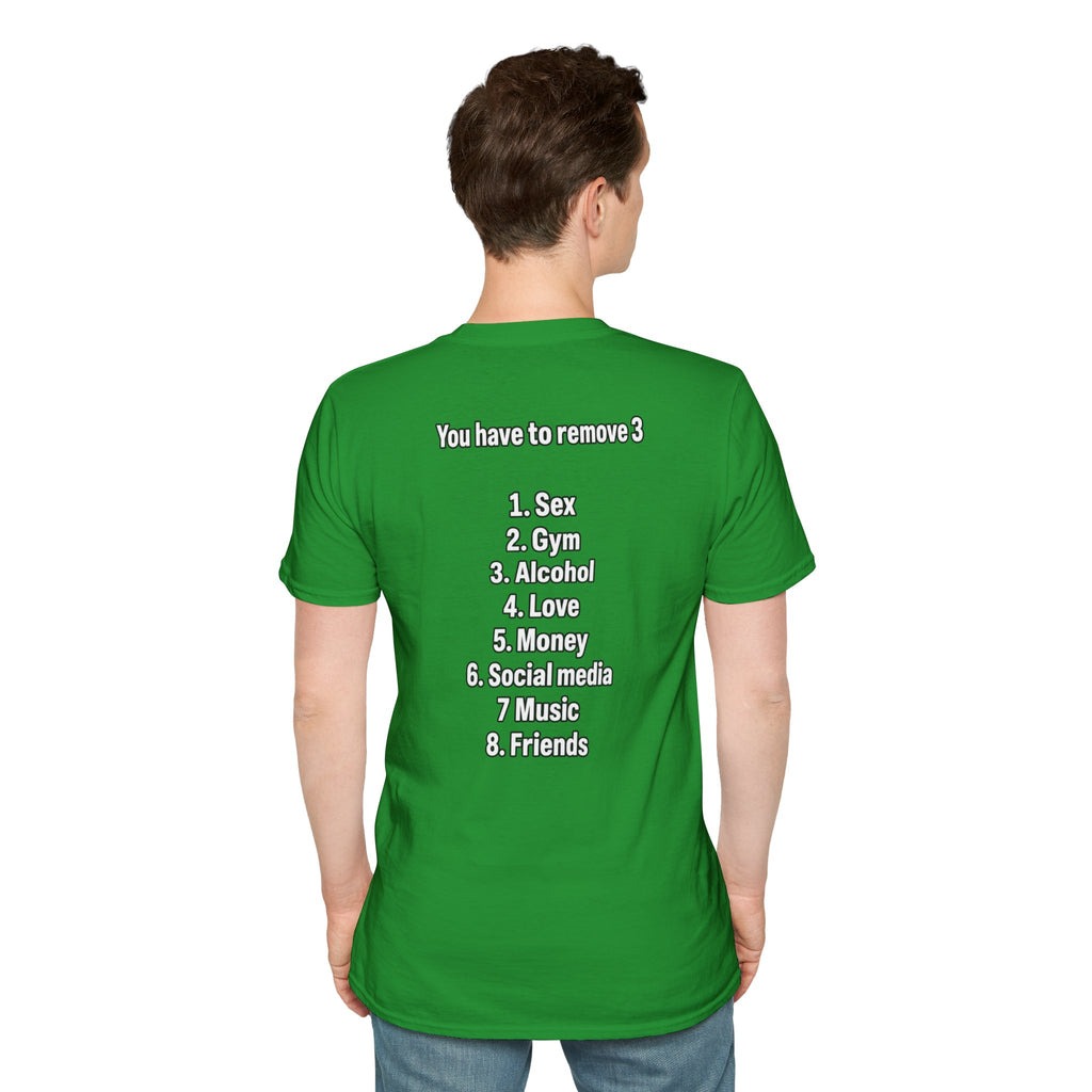 Funny Dark Humor Shirt You have to remove three Funny Office Tee Unique Gift