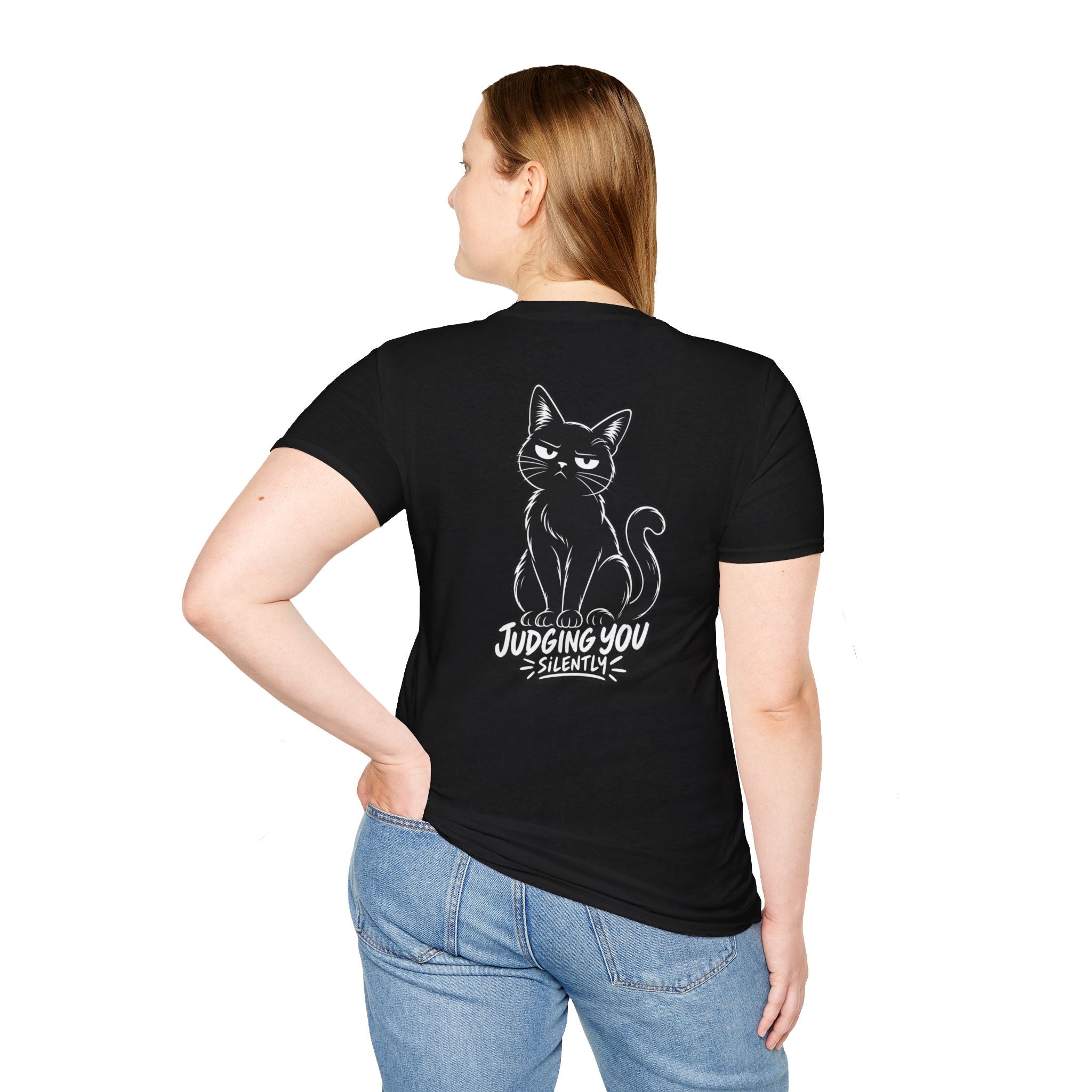 Black Cat Shirt Dark Humor Tee Cat Mom Tshirt Unique Gift Black Cat T shirt