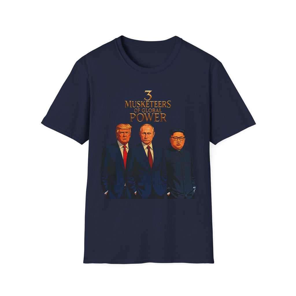 Funny Donald Trump Kim Putin T-Shirt Unique Unisex Softstyle Gift Men Woman Tee