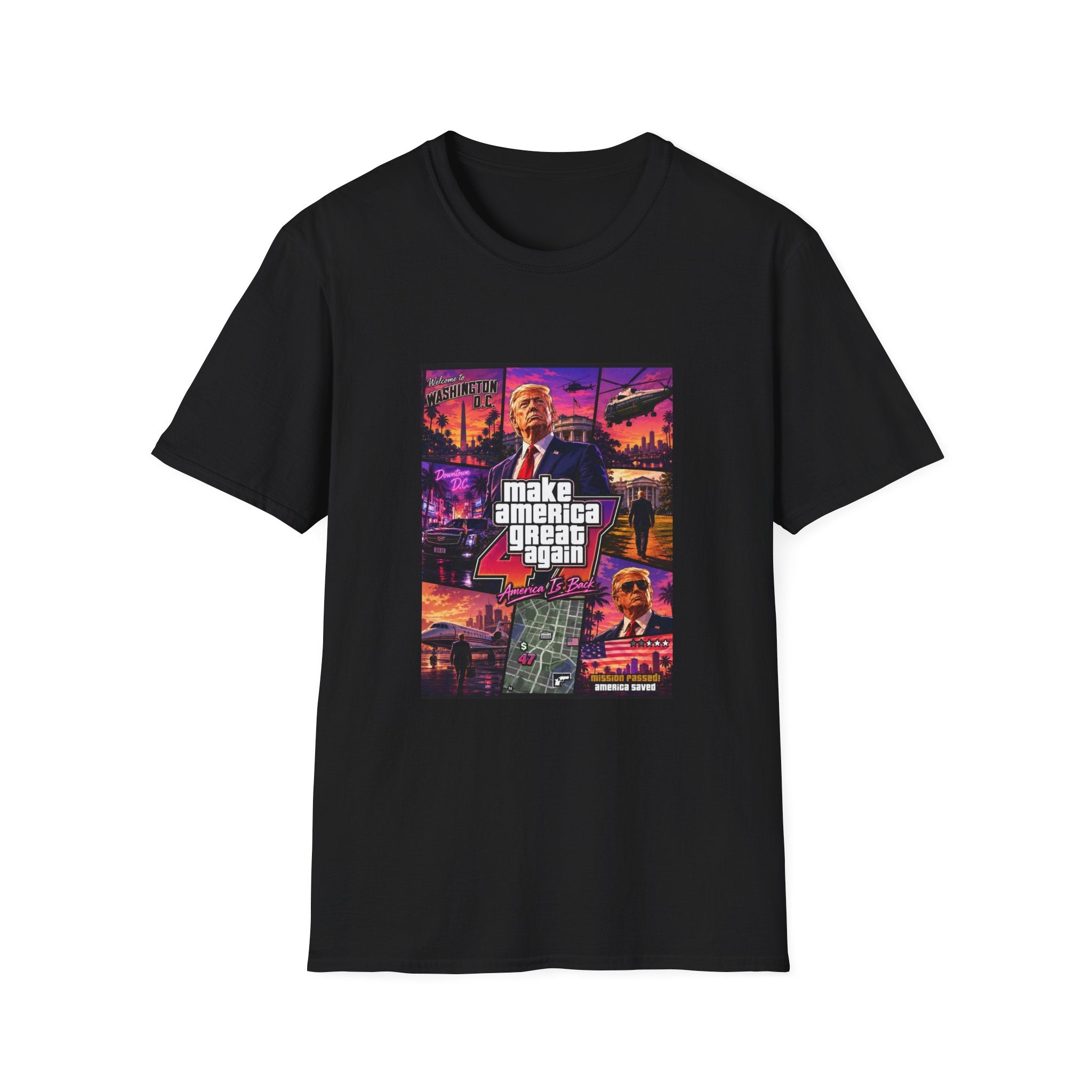 Funny Trump Make America Great Again T-Shirt Patriotic Political Trump Artwork