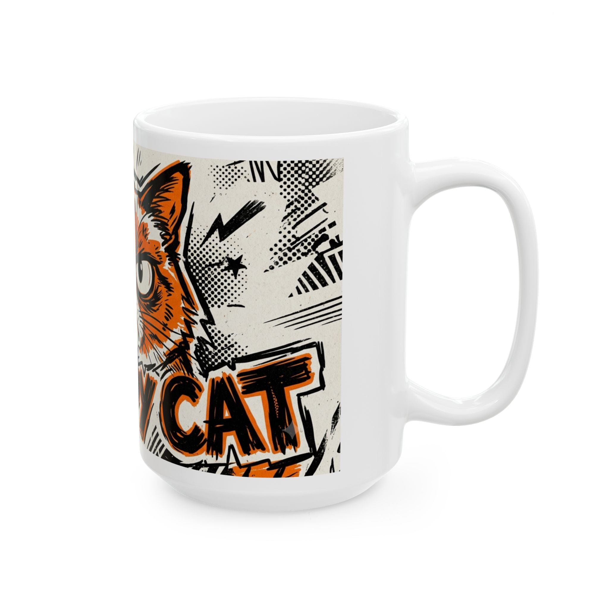 Cat Mom Coffee Mug Minimalist Line Art Cat Lover Gift Funny Ceramic Cup Tea Cup 11oz 15oz Best Gift for Mothers Animal Lovers