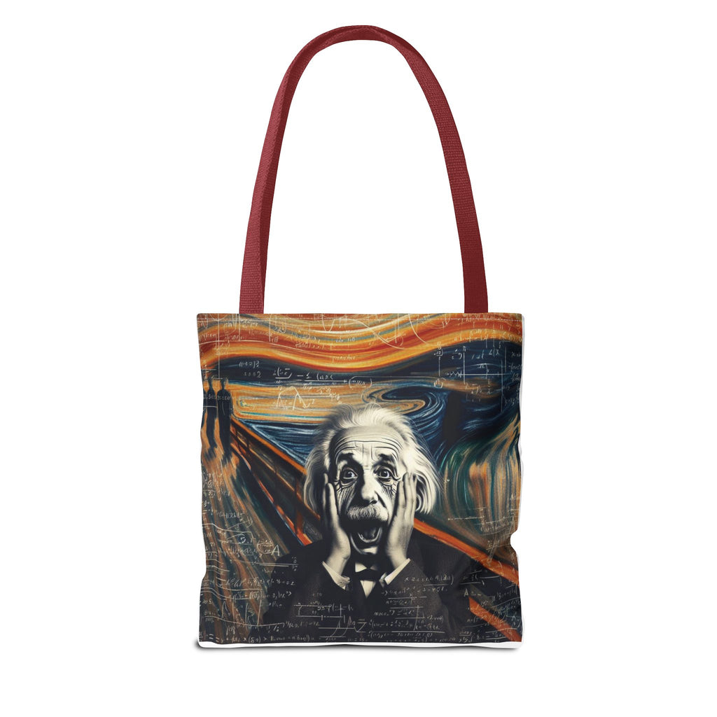 Funny Einstein Tote Bag (AOP) Bags Lady Women Mom Outdoor Style Fashion Gift New