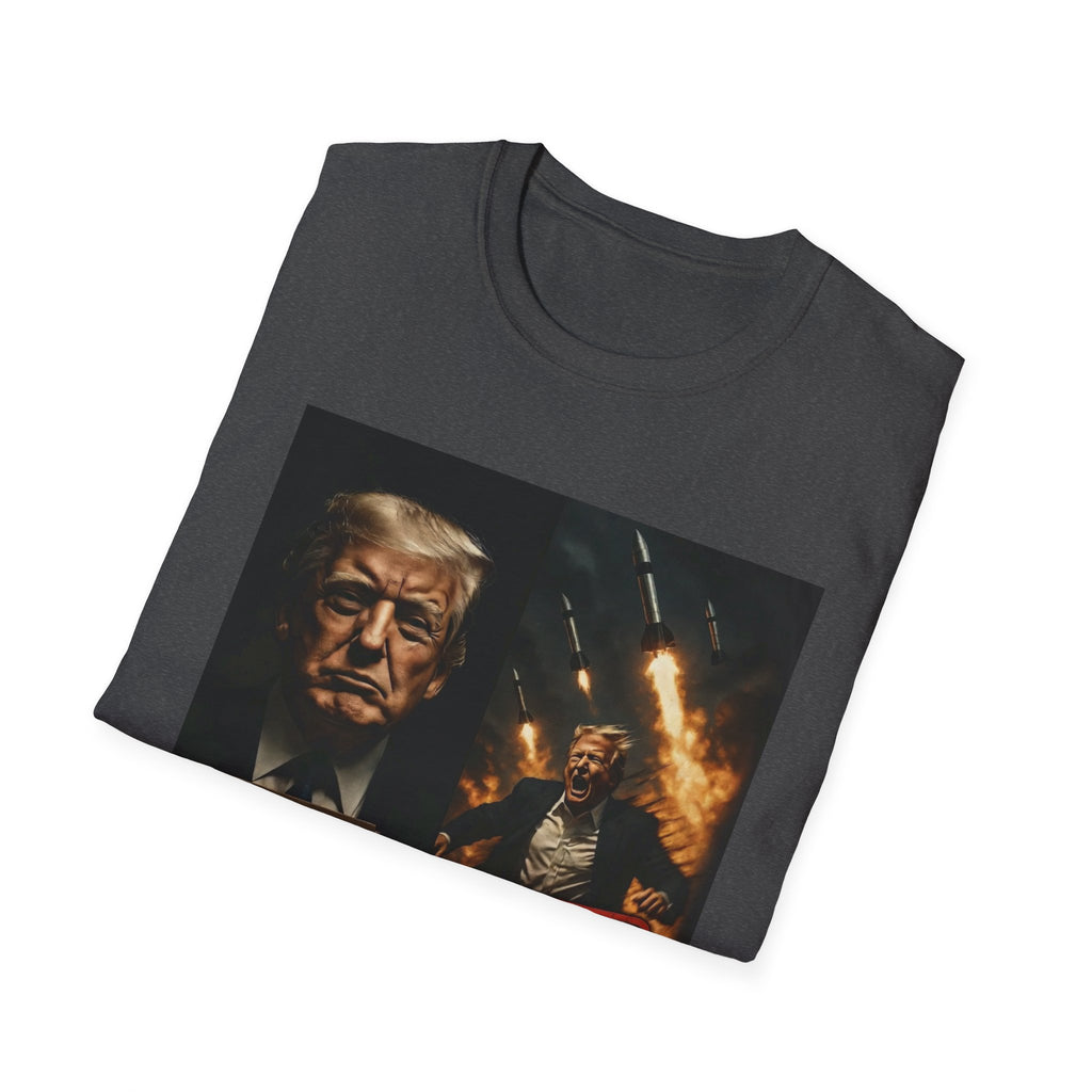 Funny Trump-Epstein T-Shirt Conspiracy Theory Unique Unisex Softstyle Tshirt
