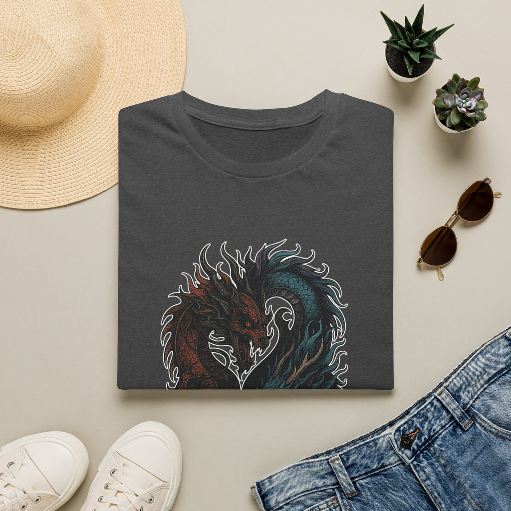 Dragon T-shirt Men Women Graphic Tee Clothing Apparel Chinese Dagon Symbol Gift