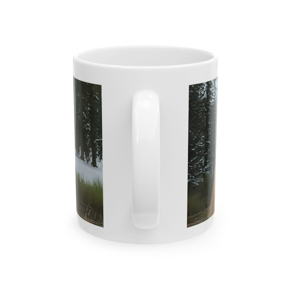Funny Donald Trump Kim Putin Yeti Bigfoot Sasquatch Ceramic Coffee Cup Tea Mug
