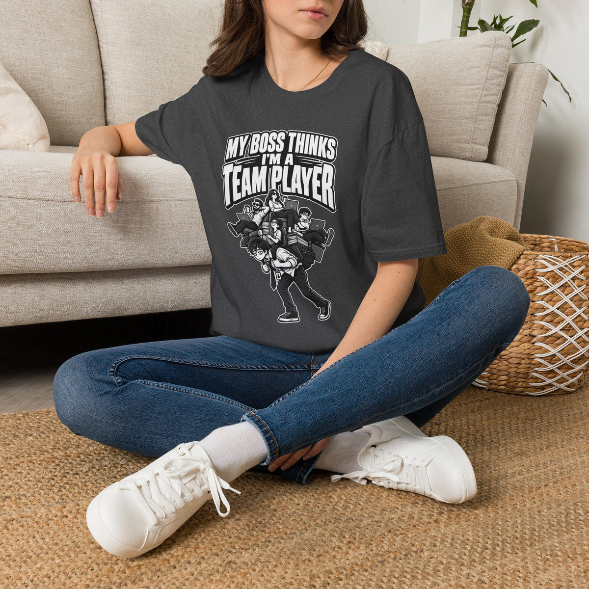 Funny Dark Humor Tshirt — Funny Office Tshirt Dark Humor Graphic Tee Unique Coworker Gift TEAM PLAYER Shirt