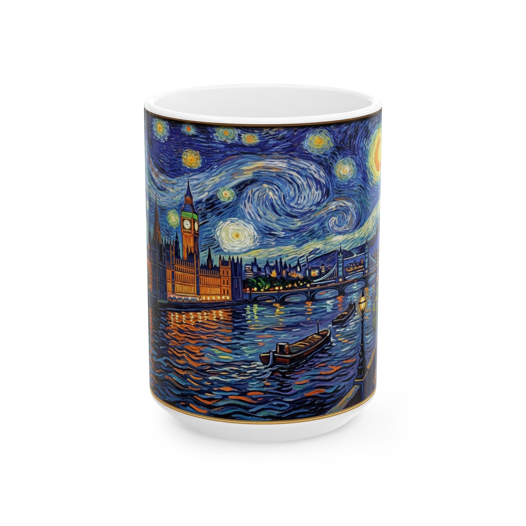 Funny London Mug Van Gogh Ceramic Mug You Are Here City Mug Coffee Mug Tea Gift 11oz 15oz