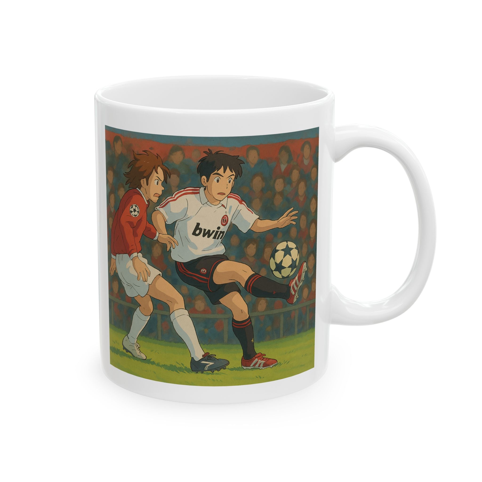 Iconic Football Masterpiece Legendary Soccer Ceramic Mug Coffee Cup Tea Mug 11oz