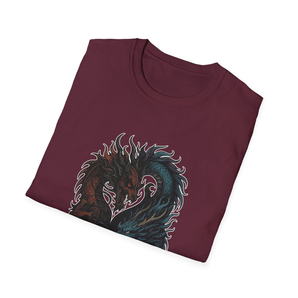 Dragon T-shirt Men Women Graphic Tee Clothing Apparel Chinese Dagon Symbol Gift