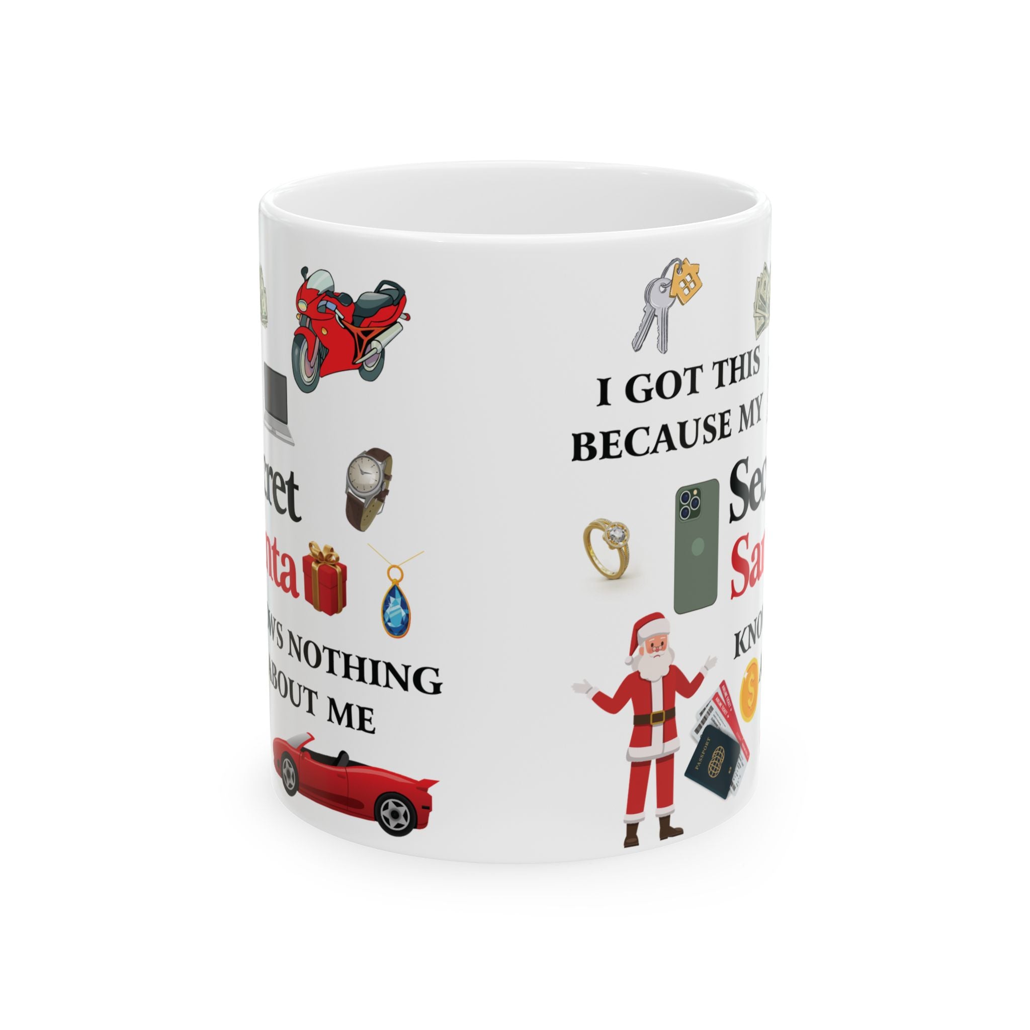 Secret Santa Gift Mug Office Christmas Mugs Funny Gift I Got This Xmas Mug Cup