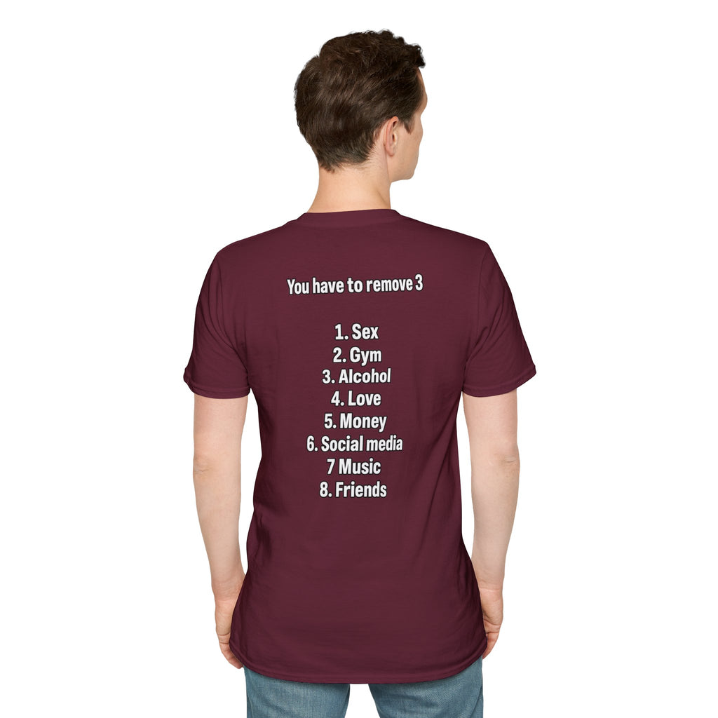 Funny Dark Humor Shirt You have to remove three Funny Office Tee Unique Gift