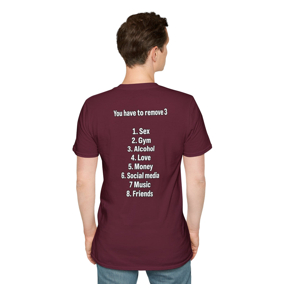 Funny Dark Humor Shirt You have to remove three Funny Office Tee Unique Gift