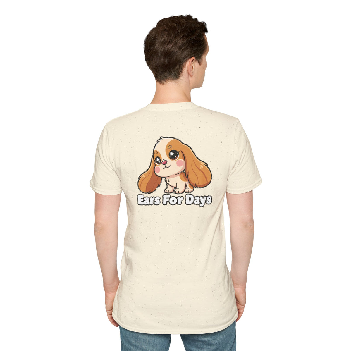 Cute Cocker Spaniel Shirt Ears For Days Funny Dog Lover Unisex Softstyle Tee Gift