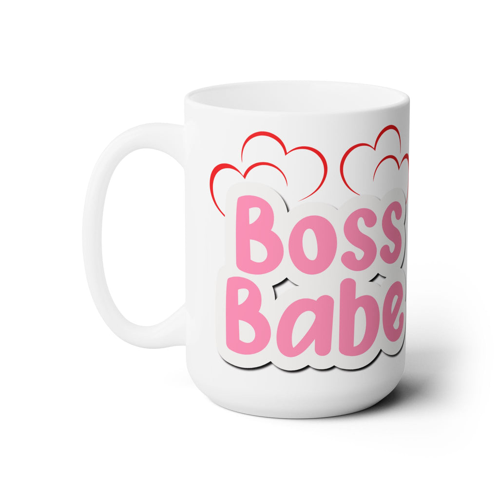Boss Babe Funny Mug Best Boss Ever Gift for Friends Manager Leader Coffee 15oz