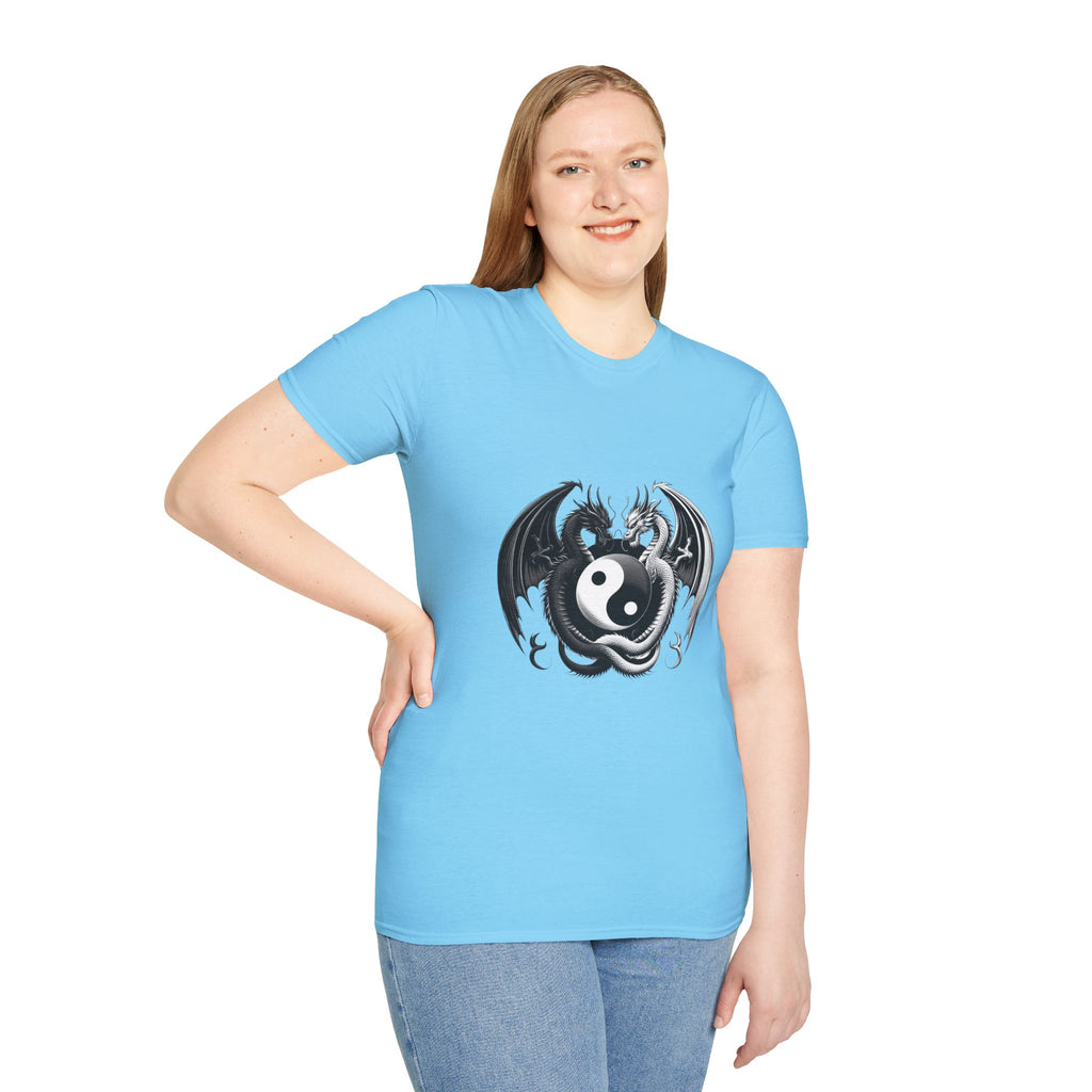 Dragon T-shirt Men Women Graphic Tee Clothing Apparel Chinese Dagon Symbol Gift