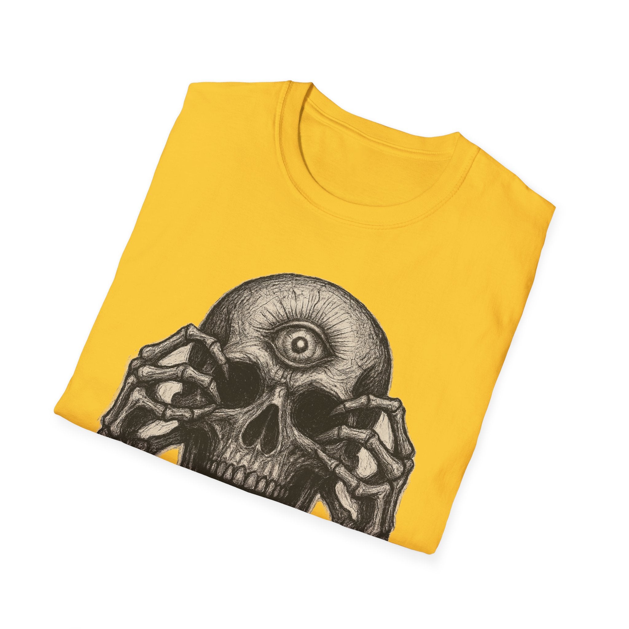Mens Skull T-shirt Graphic Tees Skeleton Apparel Clothing Skulls Accessories Best Gift