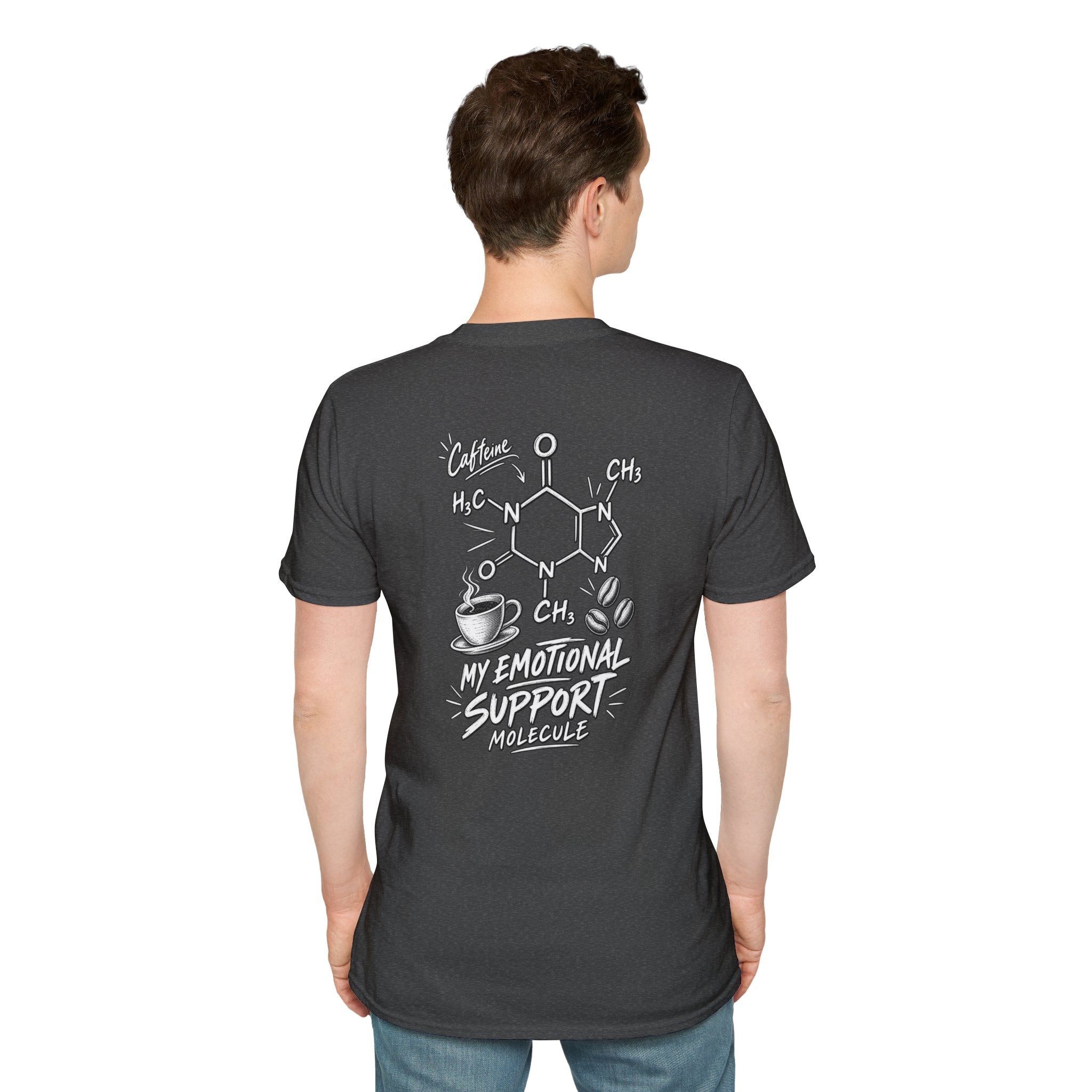 Copy of Funny Caffeine and Chaos Shirt Coffee Lover Graphic Tee Dark Humor Tshirt Funny Office Tshirt