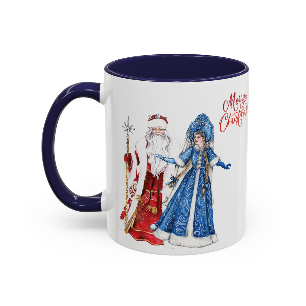 Christmas Mug Funny Santa Claus Mug Snow Maiden Unique Russian Cute Coffee Cup Best Gift for New Year 11oz 2027