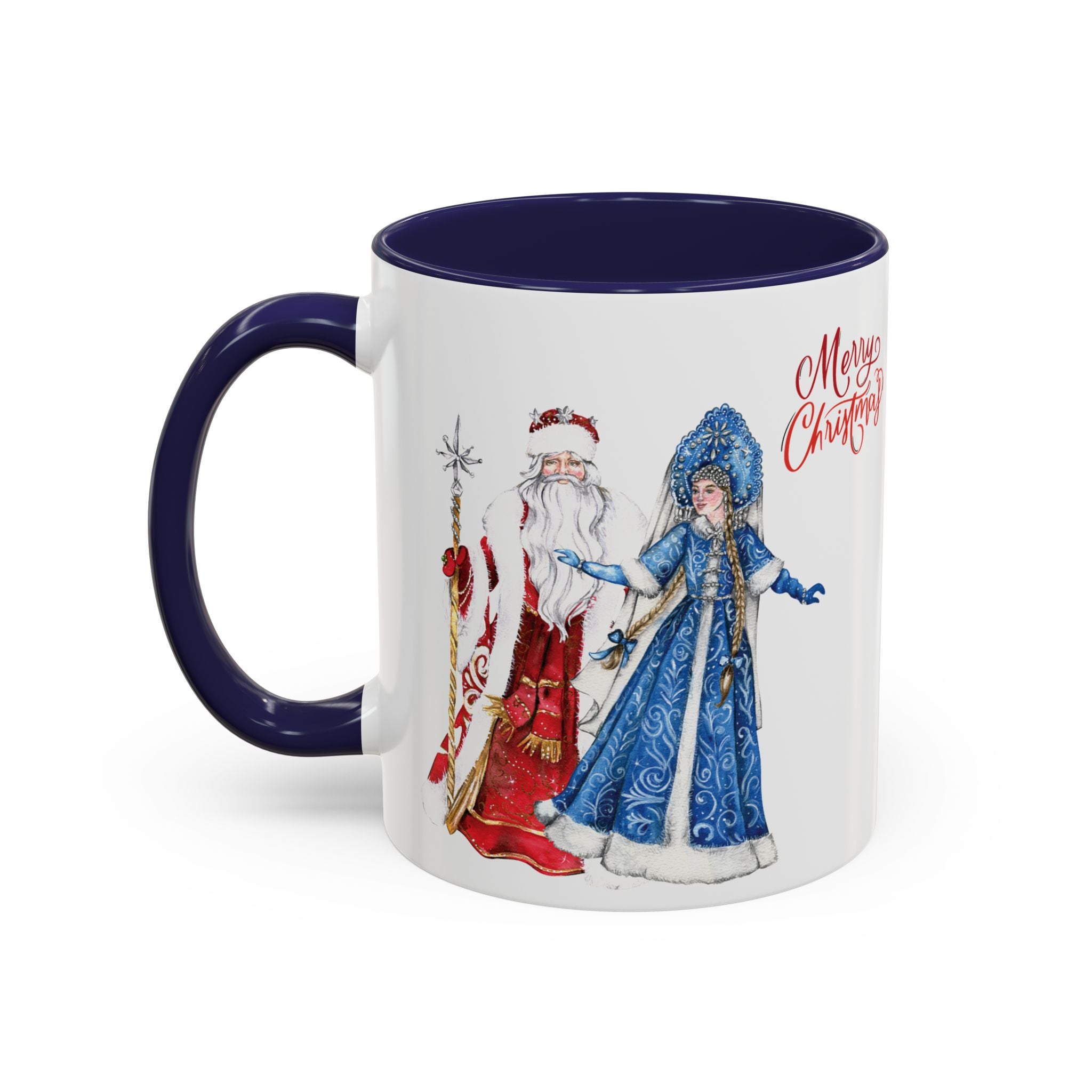 Christmas Mug Funny Santa Claus Mug Snow Maiden Unique Russian Cute Coffee Cup Best Gift for New Year 11oz 2027