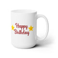 Happy Birthday Dear Love You Gift White Ceramic Present Coffee Tea Mug New 15oz