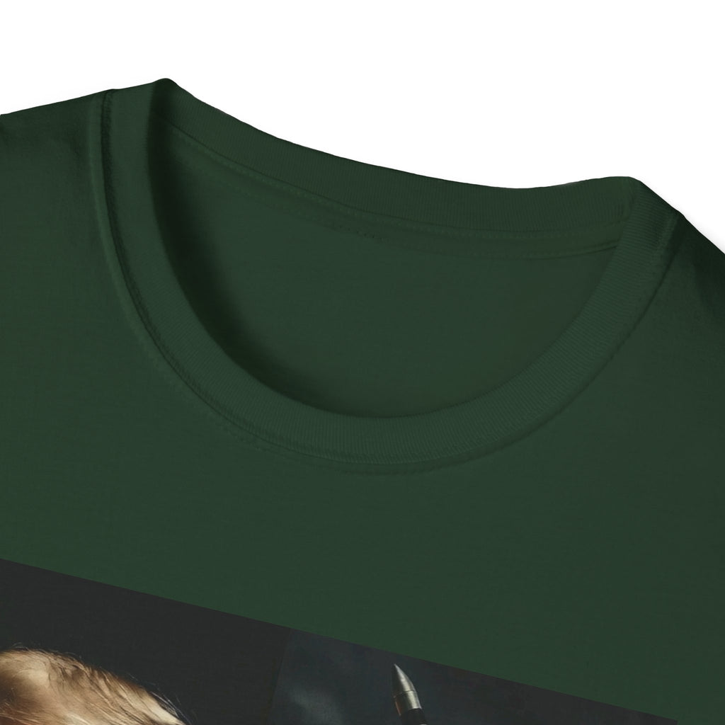 Funny Trump-Epstein T-Shirt Conspiracy Theory Unique Unisex Softstyle Tshirt