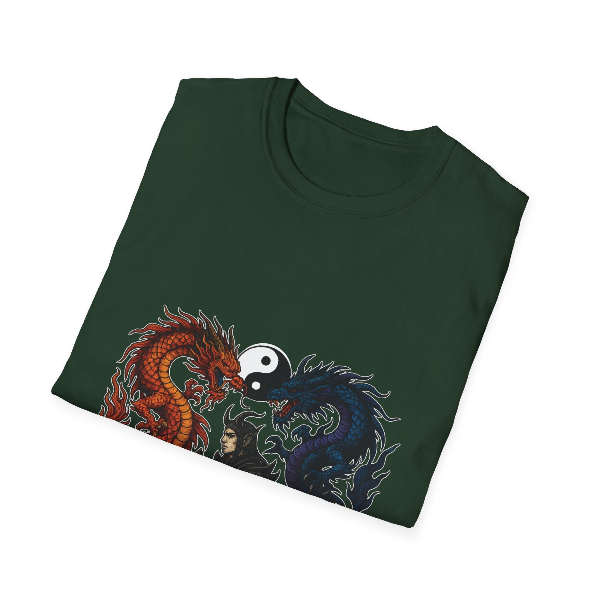 Dragon T-shirt Men Women Graphic Tee Clothing Apparel Chinese Dagon Symbol Gift