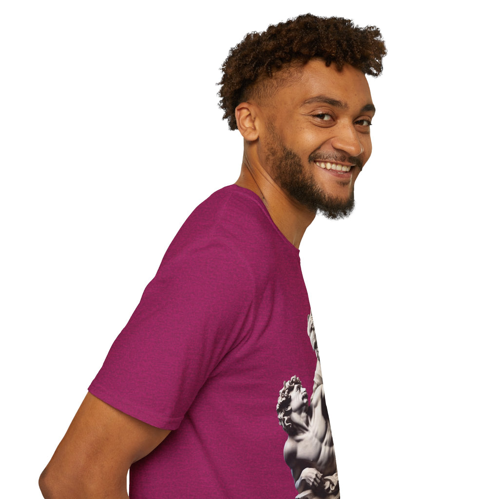 Funny Albert Einstein Unisex Softstyle T-Shirt Unique Gift Cotton T-shirt Art