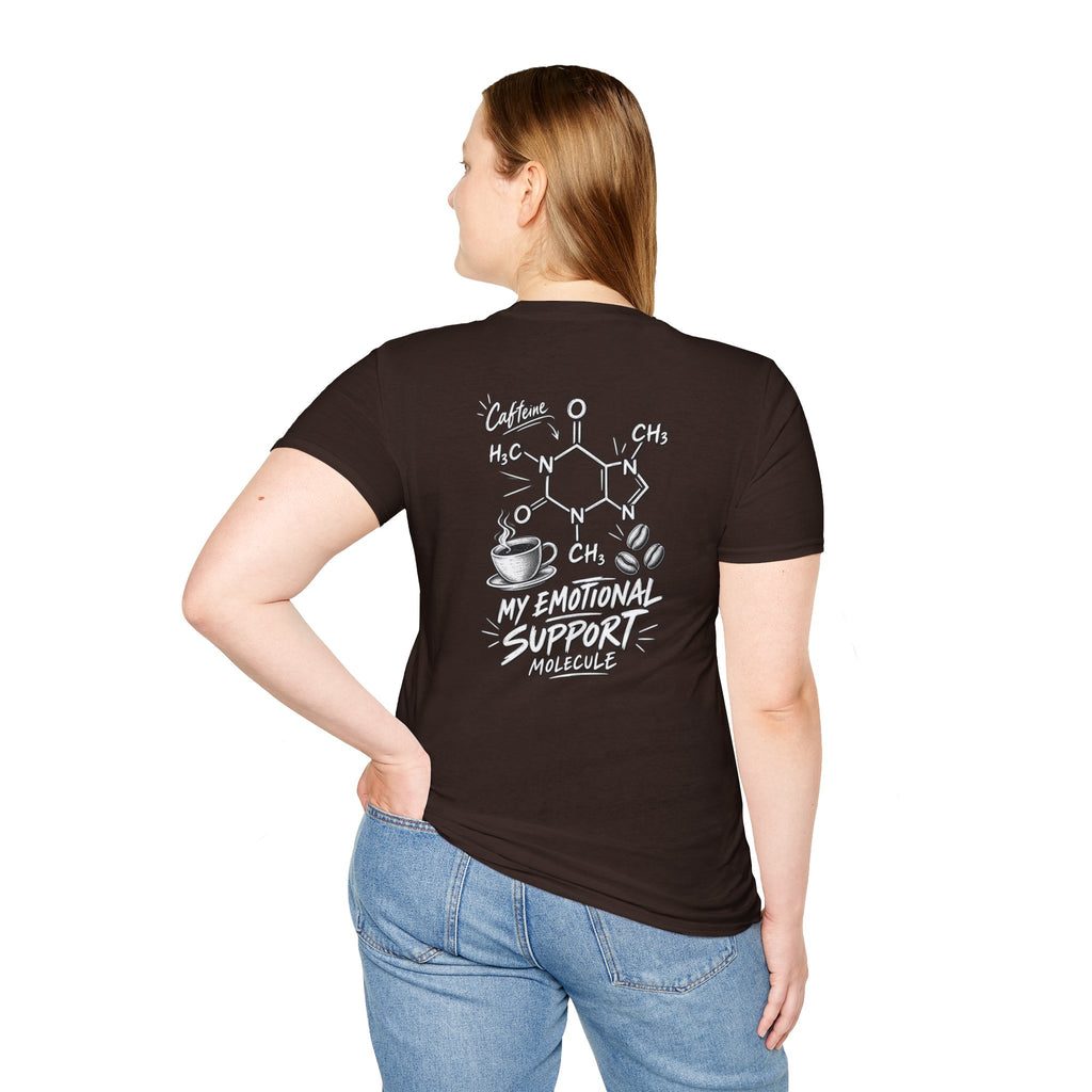 Copy of Funny Caffeine and Chaos Shirt Coffee Lover Graphic Tee Dark Humor Tshirt Funny Office Tshirt