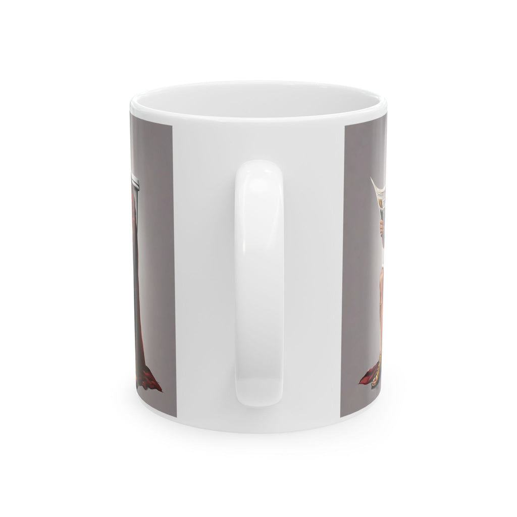 Funny Caesar Julius Sitting on Toilet Mug Coffee Mug Best Gift Tea Mug Rome 11oz