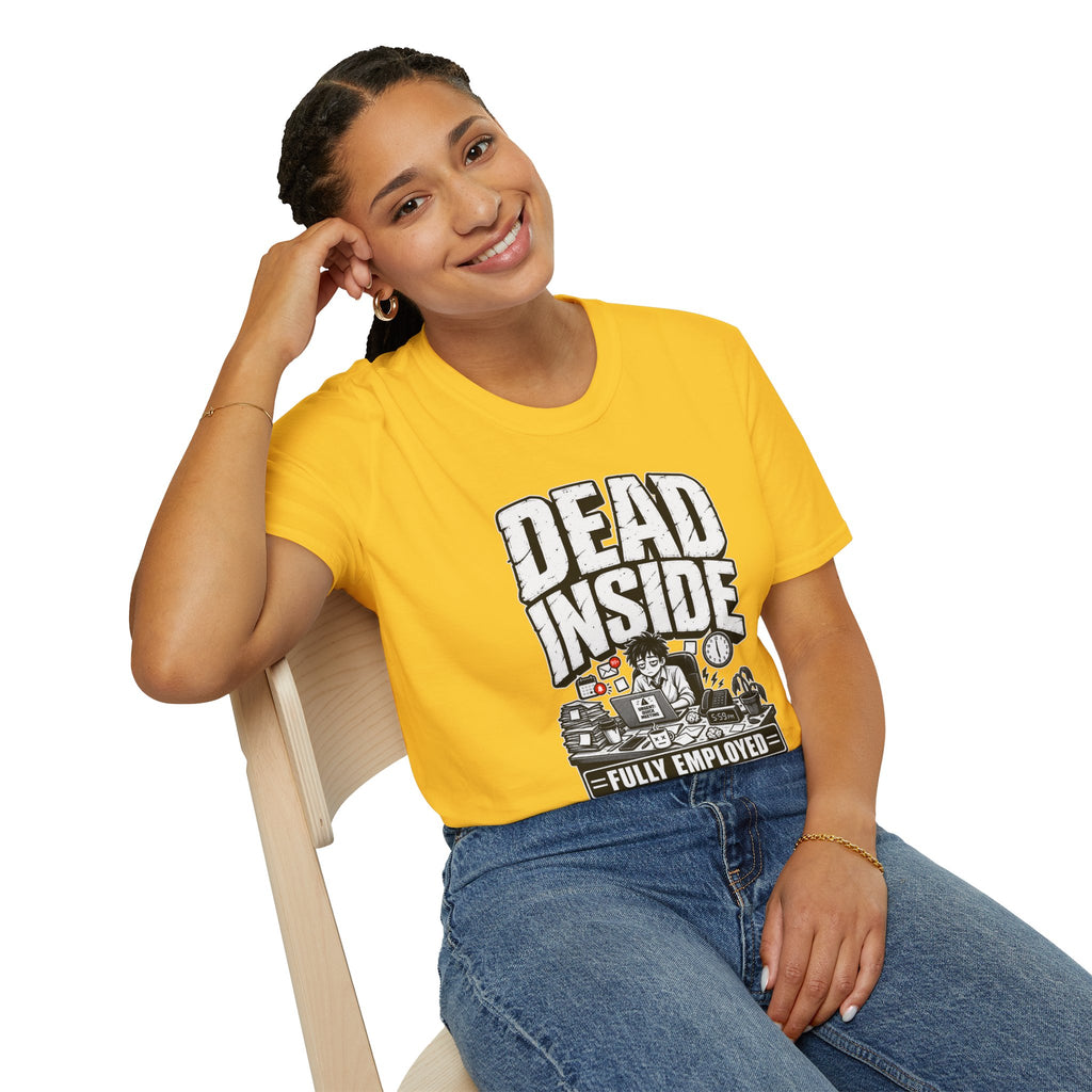 Funny Dark Humor Tshirt — Funny Office Tshirt Dark Humor Graphic Tee Unique Coworker Gift Shirt