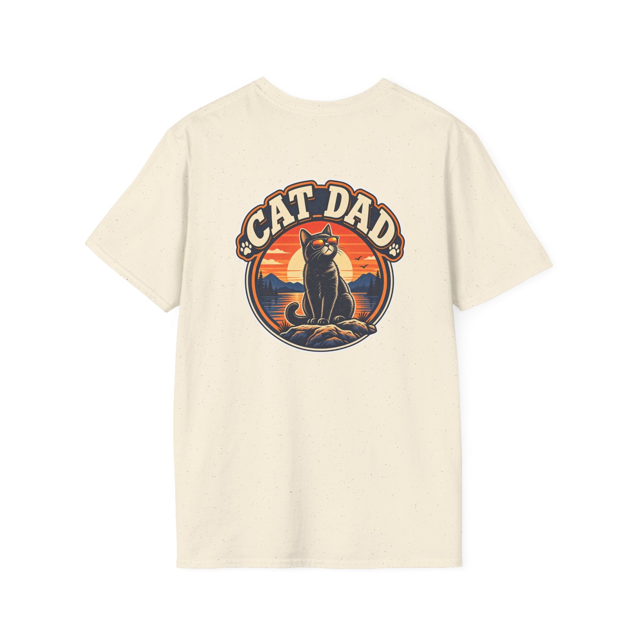 Cat Dad Shirt Pet Lover Tshirt Funny Cat Lover Graphic Tee Dark Humor Tee Unique Gift Funny Tshirt