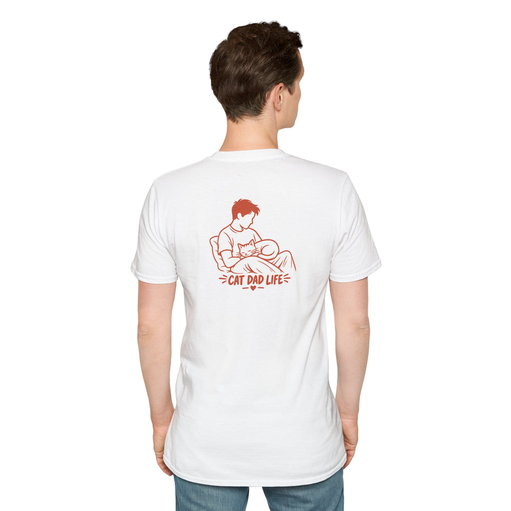Cat Dad Shirt Pet Lover Tshirt Funny Cat Lover Graphic Tee Dark Humor Tee Unique Gift Funny Tshirt