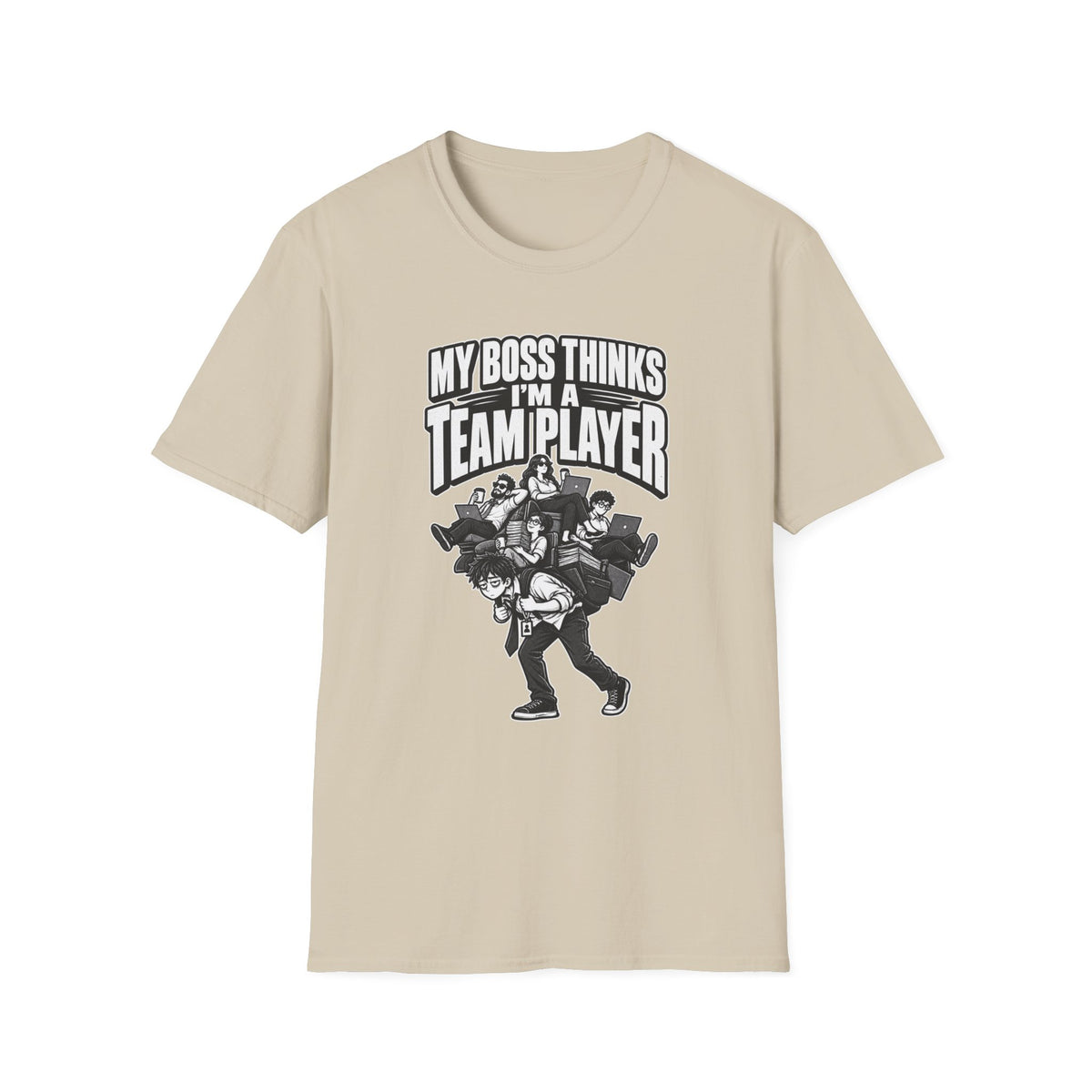 Funny Dark Humor Tshirt — Funny Office Tshirt Dark Humor Graphic Tee Unique Coworker Gift TEAM PLAYER Shirt