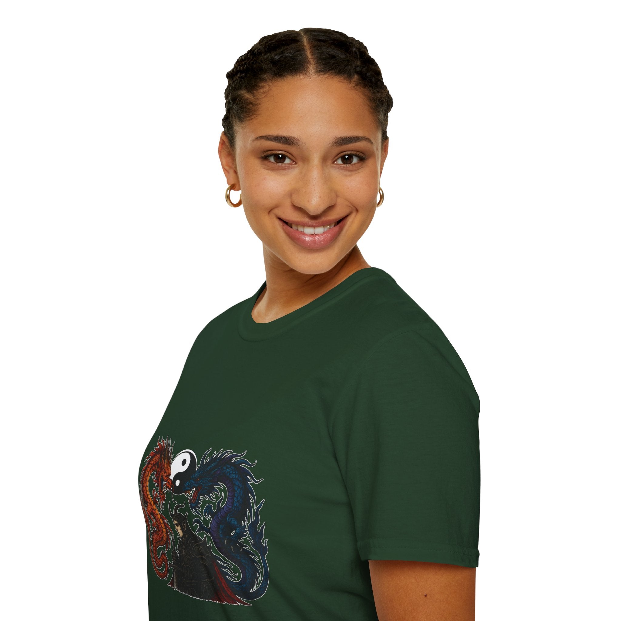 Dragon T-shirt Men Women Graphic Tee Clothing Apparel Chinese Dagon Symbol Gift