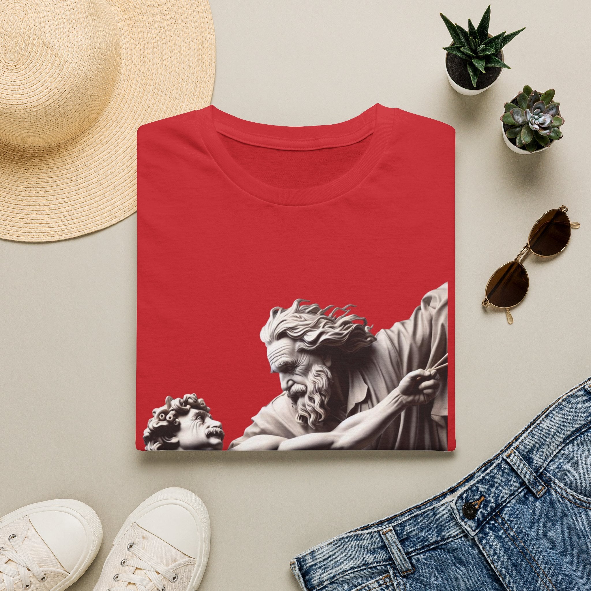 Funny Albert Einstein Unisex Softstyle T-Shirt Unique Gift Cotton T-shirt Art