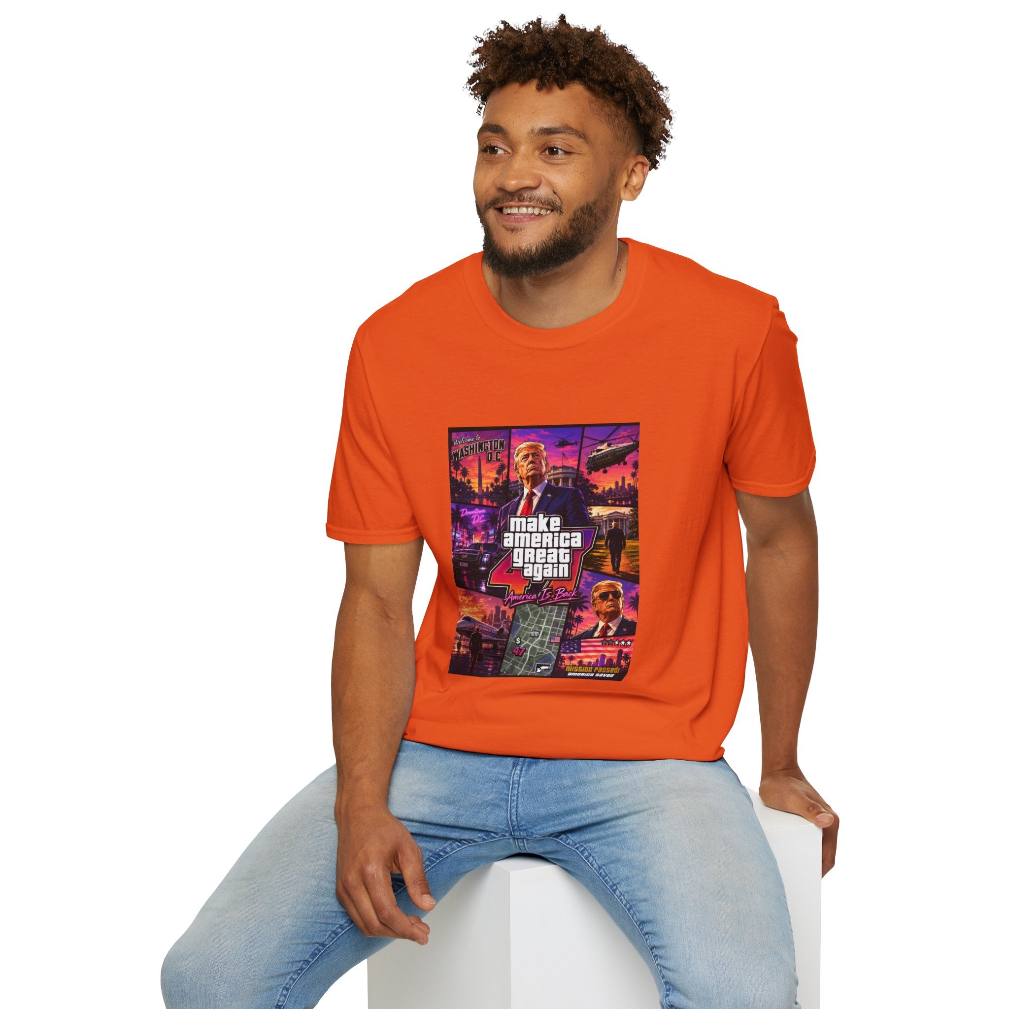 Funny Trump Make America Great Again T-Shirt Patriotic Political Trump Artwork