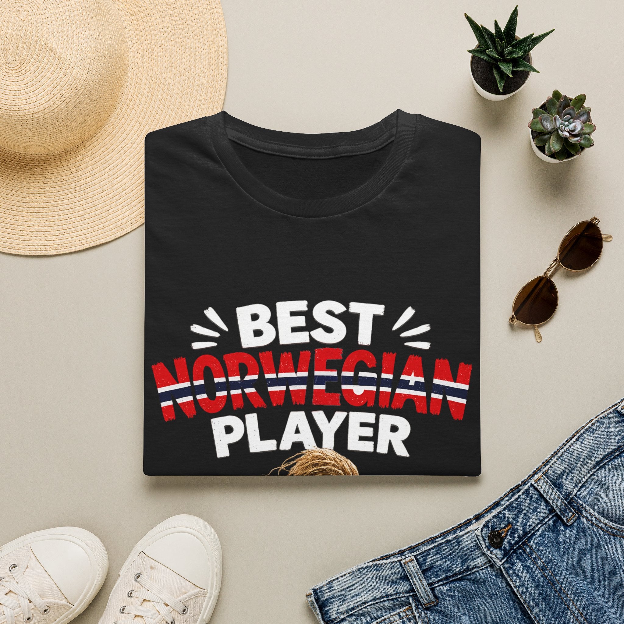 Funny Erling Haaland Tshirt Norway Football Player Unisex Softstyle T-Shirt Usa Soccer