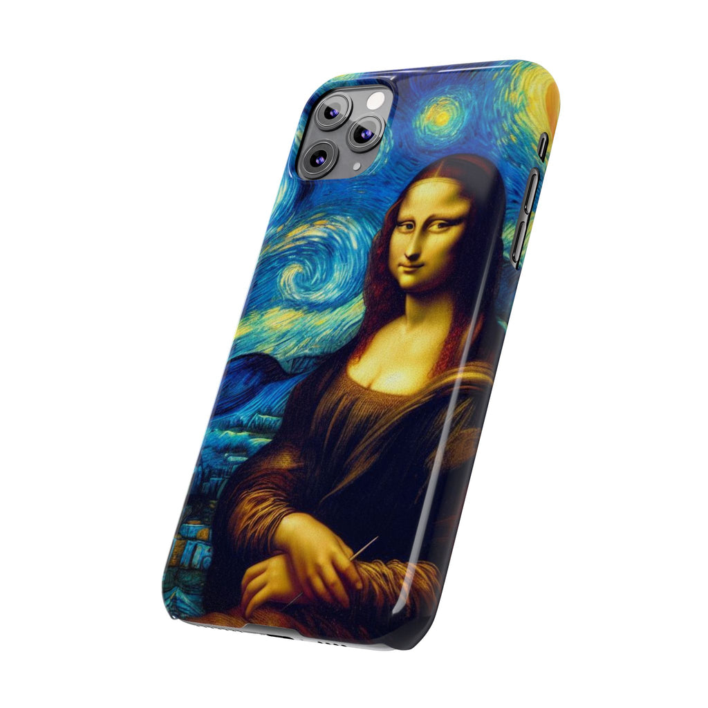 Funny Mona Lisa Phone Cases Van Gogh Starry Night Case Unique Gift iPhone 17 New