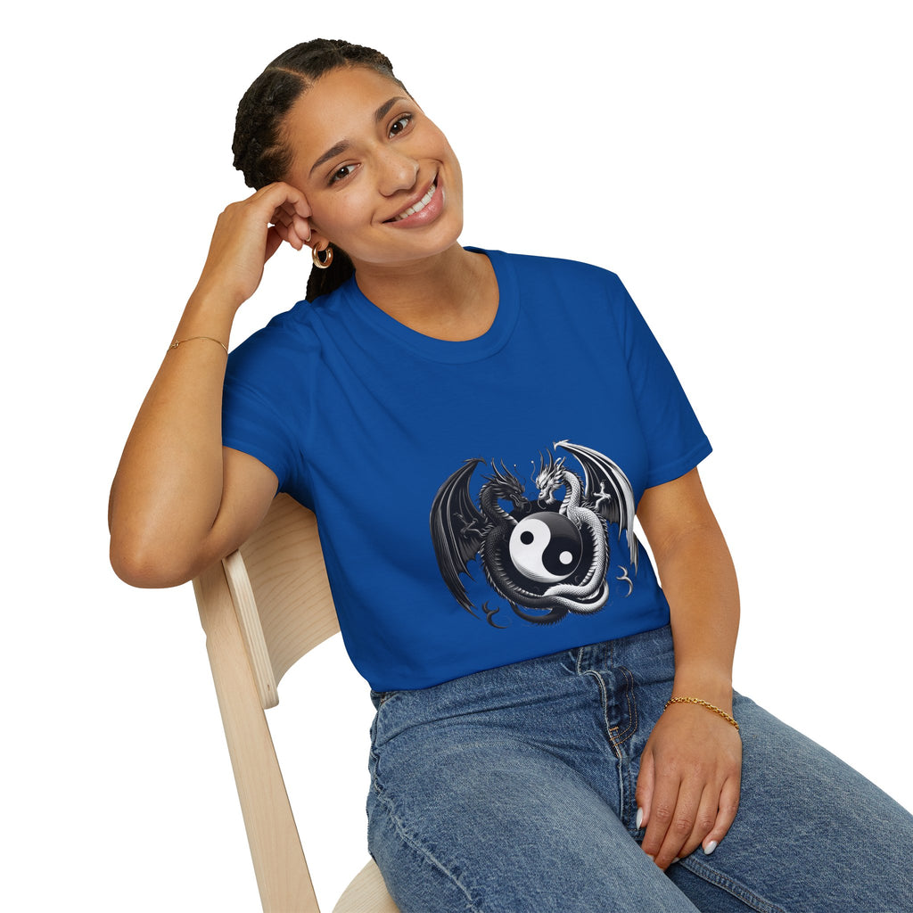 Dragon T-shirt Men Women Graphic Tee Clothing Apparel Chinese Dagon Symbol Gift
