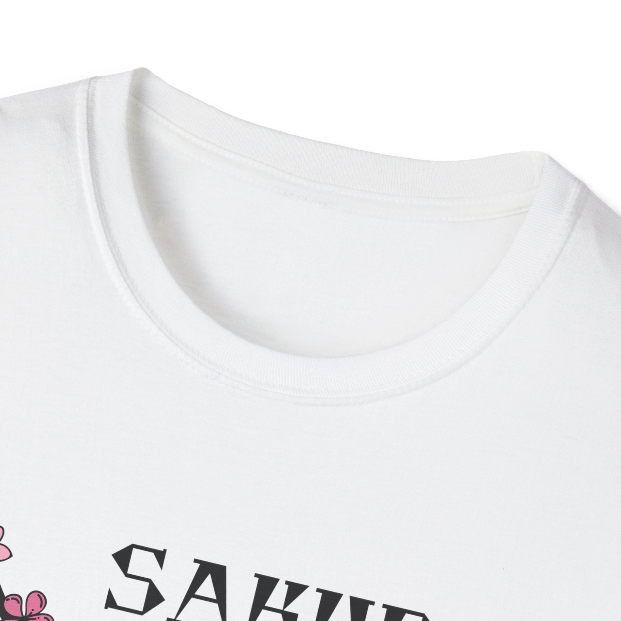 Sakura T-Shirt Japanese Art Shirt Unisex Softstyle Cherry Blossom Flower T-shirt