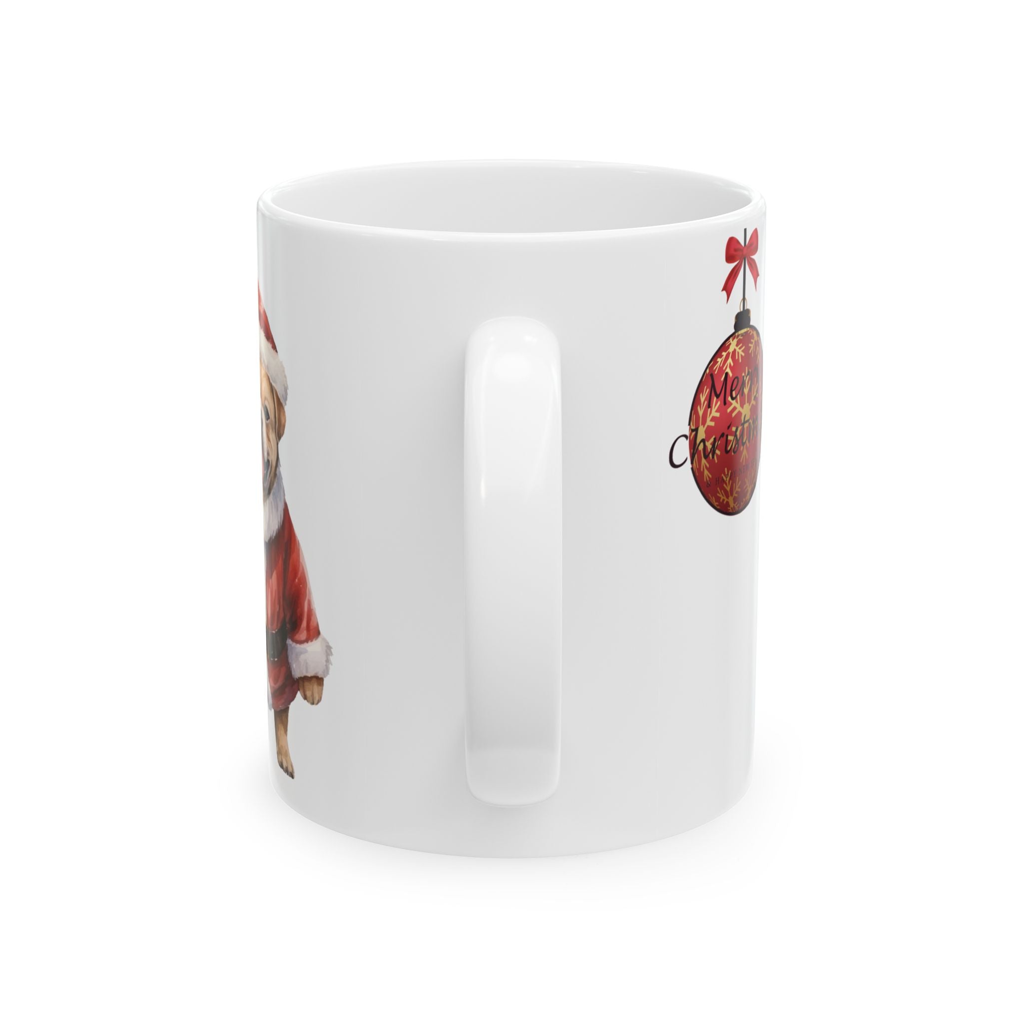 Christmas Mug Dog Mug Unique Shot Love Gift Funny Cute Coffee Cup Holiday Mug