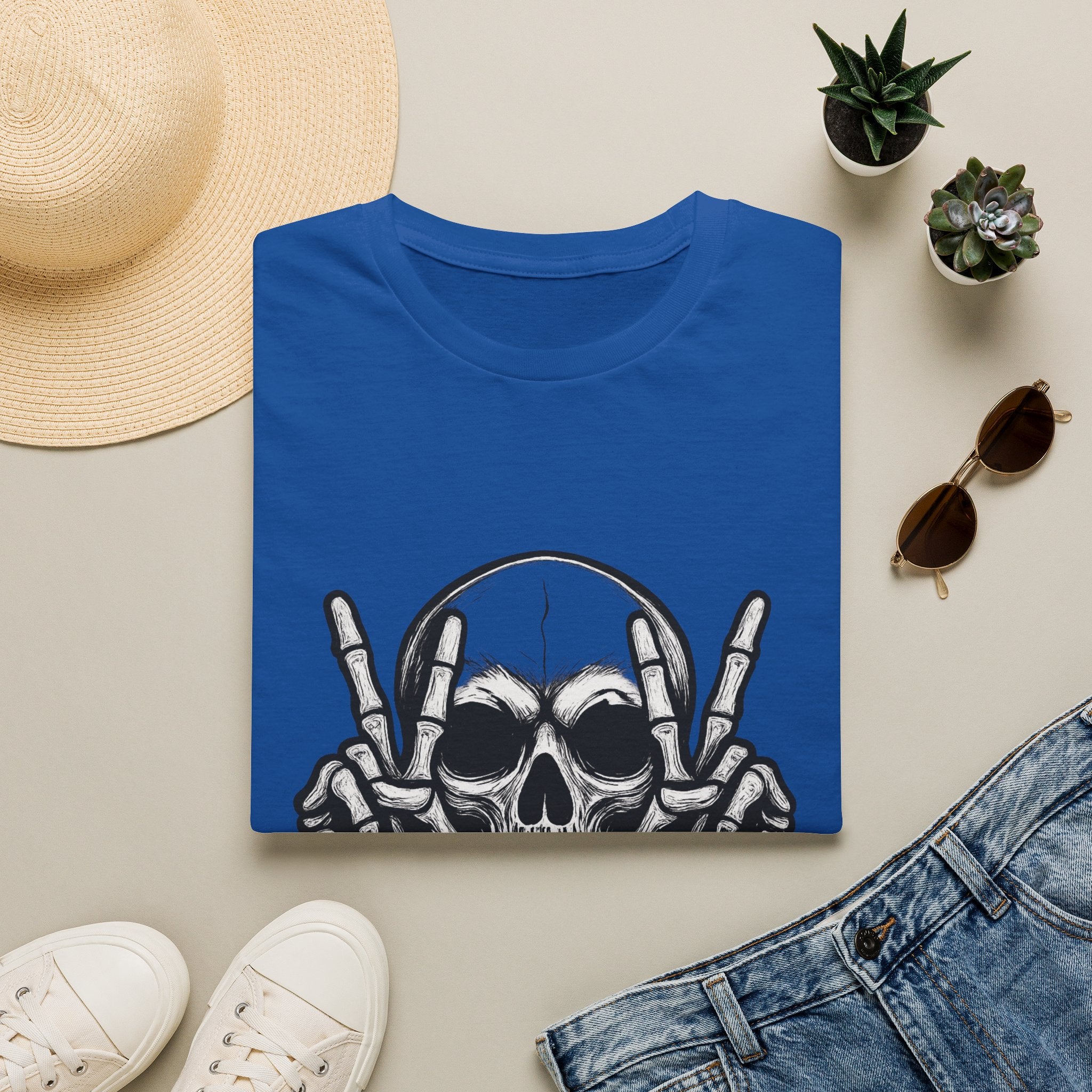 Mens Skull T-shirt Graphic Tees Skeleton Apparel Clothing Skulls Accessories Best Gift