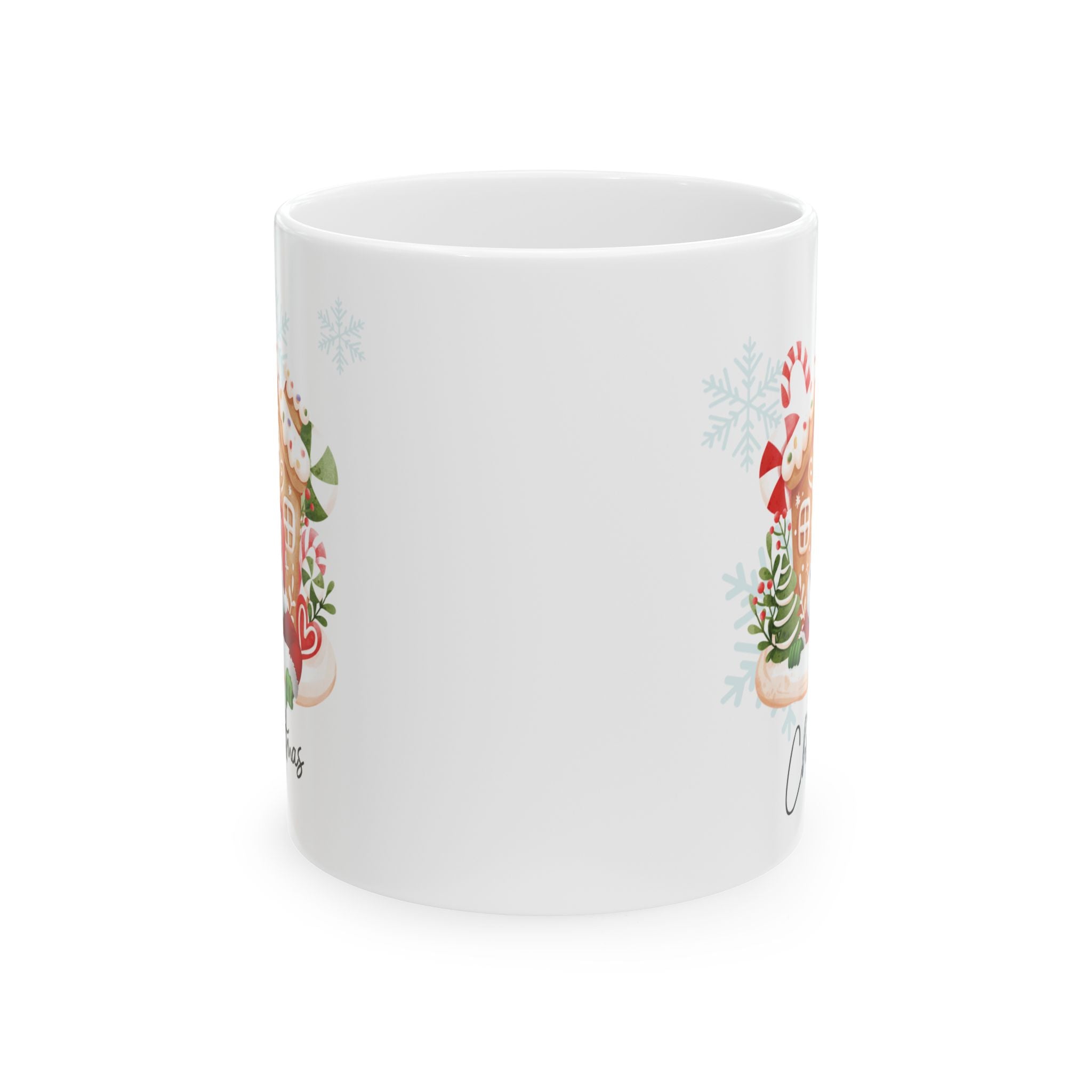 Funny Santa Claus Merry Christmas Mug Unique Cute Ceramic Coffee Cup Gift Kids 11oz